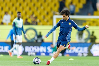 Joao Felix has scored 15 goals this season to propel Al Nassr to the top of the Saudi Pro League. Getty Images