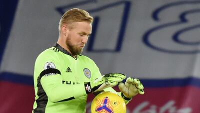 LEICESTER CITY RATINGS: Kasper Schmeichel - 7: No chance with the goals. Tipped another Cavaleiro shot over the bar. Good block from a Lookman drive with 15 minutes to go. Almost got caught out after going forward for late corner as Foxes attempted to snatch desperate late point. Reuters