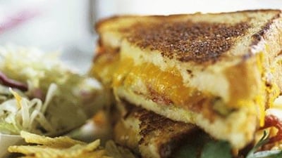You can't beat a classic grilled cheese.