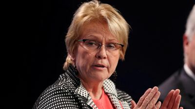 Vicki Hollub and eight other company directors faced a shareholder vote that turned into a proxy referendum on the Anadarko deal sealed a day earlier. Reuters