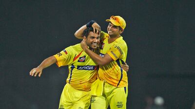 Suresh Raina, right, had a slow start to the IPL this season, but began to feel his way to the top by scoring 466 runs. The left-hander, another of Dhoni's capable lieutenants at Chennai, is the leading run-getter in the tournament, aggregating 2,720 runs???