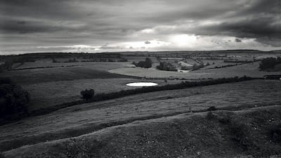 Don McCullian, Dew-pond by Iron Age hill fort, Somerset, 1988. Courtesy Sothebys