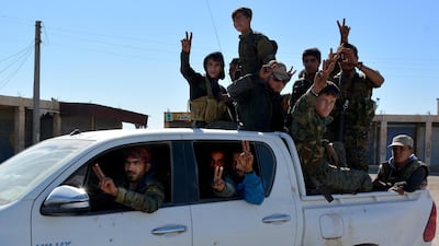 Syrian Democratic Forces have caught several foreign members of IS in Syria in recent months Youssef R Youssef / EPA