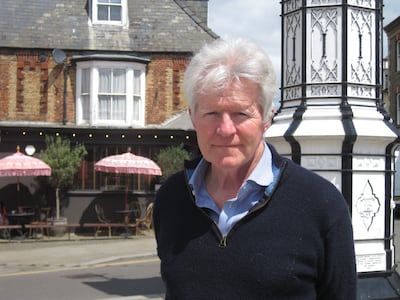 James Bagge, who is standing as an independent candidate against Liz Truss. Daniel Bardsley / The National