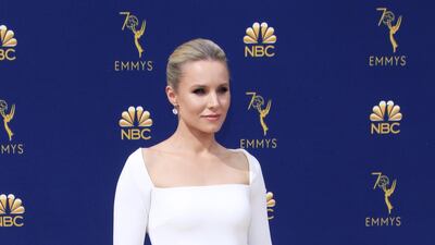 Kristen Bell channels a young Helen Mirren in Solace London. Photo / EPA