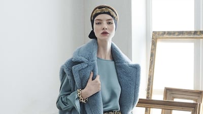 With its trademark coat now as a gillet, Max Mara focused on elegance for Resort 2021.Courtesy Max Mara