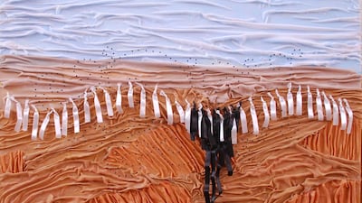 ‘Journey I’ (Dh2,500) by Stephanie Neville