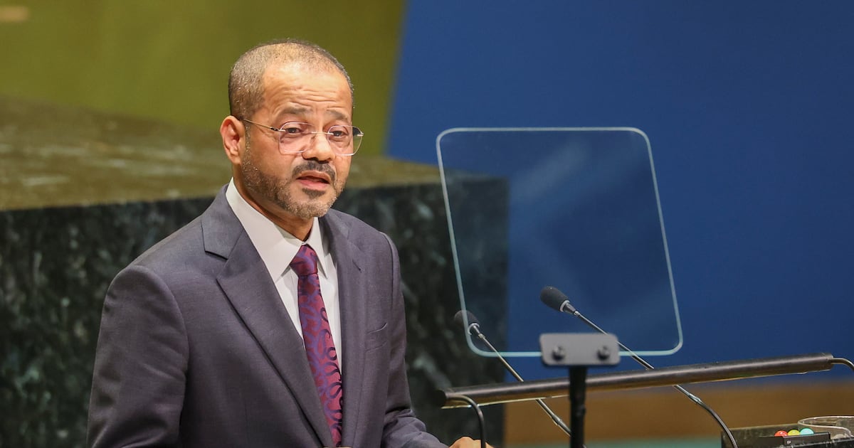 Photo: The National Oman's Foreign Minister Badr Al Busaidi says there is a historical precedent for a regional agreement such as the one he