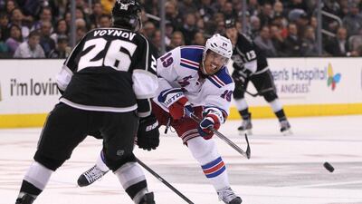 Brad Richards had 34 points in 46 games for the Rangers last season. Victor Decolongon / Getty Images/ AFP