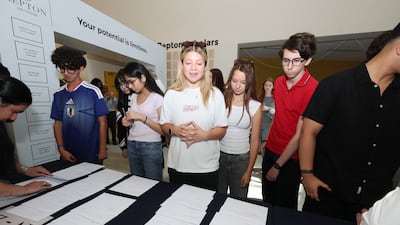 Pupils receiving their GCSE results this year had their learning disrupted by the US-Iran war