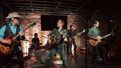 Kiefer Sutherland performs in May at The Paramount Founders Room in Huntington, New York. Mike Pont / Getty Images