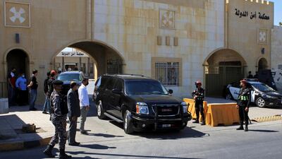 Awadallah and Sharif Hassan bin Zaid, a distant cousin of the king, pleaded not guilty on Monday to sedition and incitement charges, a defence lawyer said. AP