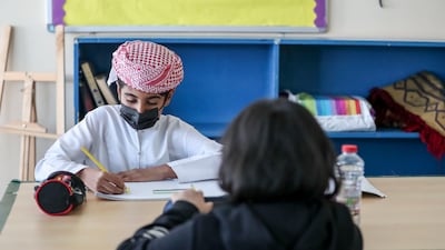 Most of the UAE's schoolchildren will be back in class by the end of the month. The National