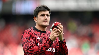Harry Maguire had been subject of a potential move to West Ham but, for now, he is remaining at Manchester United. Getty