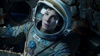 Gravity is up for 10 nominations at the Academy Awards. Warner Bros / AP Photo
