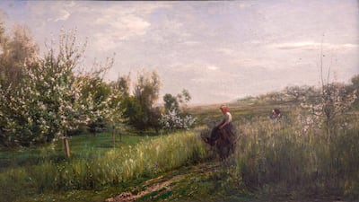 'Spring' (1857), oil on canvas by Charles-Francois Daubigny. Victor Besa / The National