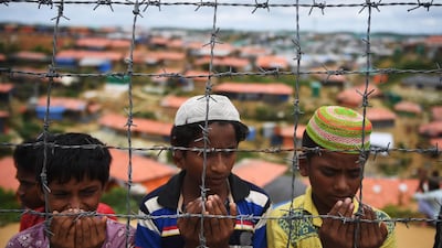 Over 700,000 Rohingya people have been forced to flee violence which a new report says Facebook did little to prevent the incitement of on its platform. AFP