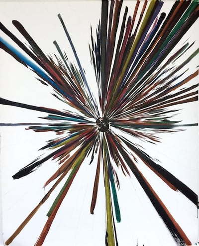 The exhibition (Un)conscious: A Series of Small Serendipities features works by several artists including Abdelkader Benchamma (pictured: a detail of an untitled image). Gallery Isabelle van den Eynde