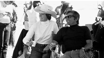 Blake Edwards with his wife, the actress Julie Andrews, in March 1971. AP Photo