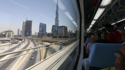 The UAE scored highly on infrastructure in the WEF global competitiveness report. Pawan Singh / The National