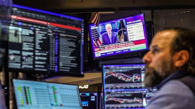 Traders overwhelmingly expect the Fed to hold interest rates steady at its next two meetings. Bloomberg