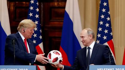 The ball is in Trump's court: The US president has invited Russian President Vladimir Putin to the White House. Reuters