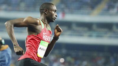 David Rudisha of Kenya. Lucy Nicholson / Reuters / August 15, 2016