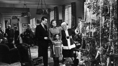 A still from director George Seaton's film, Miracle on 34th Street. Photo by Hulton Archive / Getty Images