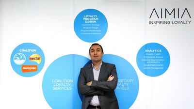 All my life’s a circle: Paul Lacey says his finances are intended to secure his children’s future. Pawan Singh / The National