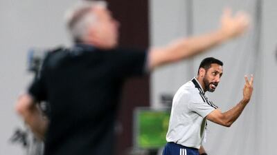 Sami Al Jaber and Al Wahda finished fourth in the Arabian Gulf League in 2014/15. Christopher Pike / The National