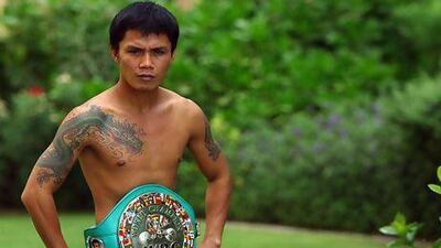 Philippines boxer Denver Cuello has lost just once in his last 28 bouts and will fight Thursday night in Dubai. Satish Kumar / The National