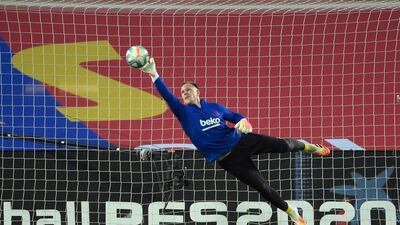 1) Marc-Andre Ter Stegen. AFP