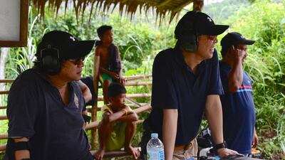 Father Boy was taught how to shoot from his father who was a US army captain in the Second World War. Aya Lowe for The National