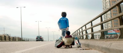 A scene from Oscar-nominated Lebanese film 'Capernaum' by Nadine Labaki. AP