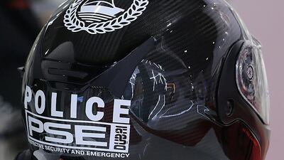 Dubai Police unveils new uniform and gears. Courtesy Dubai Police