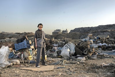 Roni Helou showed his sustainable collection at Fashion Forward Dubai.