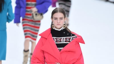 Karl Lagerfeld's last collection for Chanel Fall/Winter 2019/20 women's collection at Paris Fashion Week. Photo: Getty