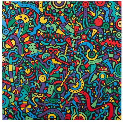 See Measure and Excess, featuring works by 17-year-old artist Hiba Khamlichi, including Nouveau Bazar de Hiba (a detail, pictured). Art Space