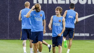 Alen Halilovic, Barcelona, 2015. Quique Garcia / AFP