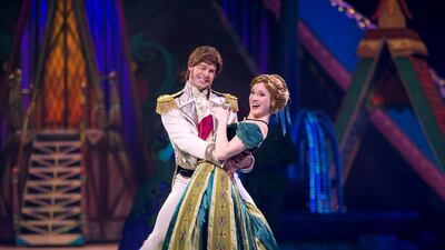 The musical show will bring 'Frozen' to life on ice for the first time. Disney