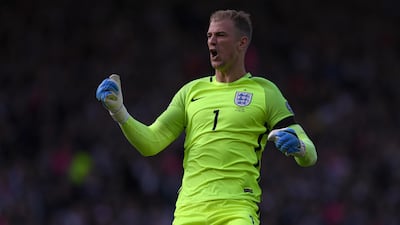 Manchester City's goalkeeper Joe Hart will move to West Ham United. Paul Bellis / AFP