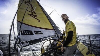 Ian Walker was the winning skipper on board Abu Dhabi Ocean Racing boat's Azzam fir the 2014-15 Volvo Ocean Race. Matt Knighton / Abu Dhabi Ocean Racing / Volvo Ocean Race