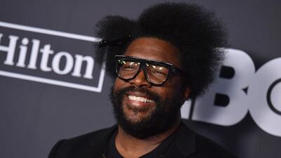 Questlove attends the 34th Annual Rock & Roll Hall of Fame induction ceremony. AFP