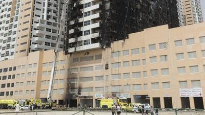 The Ajman tower. Antonie Robertson / The National