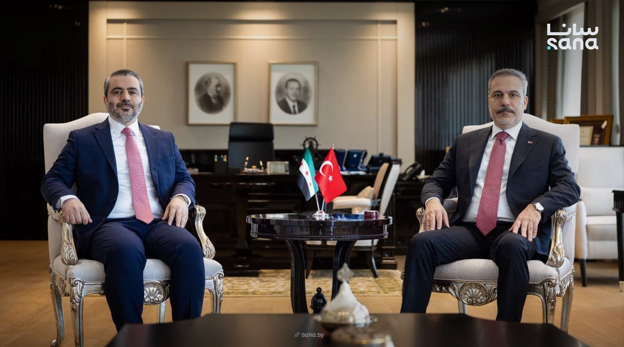 Image linked from the original feed: Turkey and Syria pledge closer defence and counter-terrorism ties