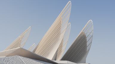 Zayed National Museum is scheduled to open in December. Photo: Department of Culture and Tourism - Abu Dhabi