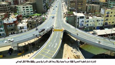 The UAE has signalled its support for Egypt’s social and economic resurgence with key development projects that will benefit more than 10 million Egyptians. Wam