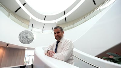 Sami Boustany, Yahlive CEO, says there’s plenty of room for growth within the satellite broadcast industry. Satish Kumar / The National