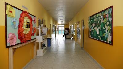 A view inside the Russian International school in Dubai