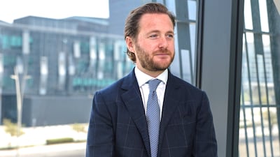 Dillon Lawson-Johnston, the great-great-grandson of Solomon R Guggenheim, now lives in Abu Dhabi. Victor Besa / The National